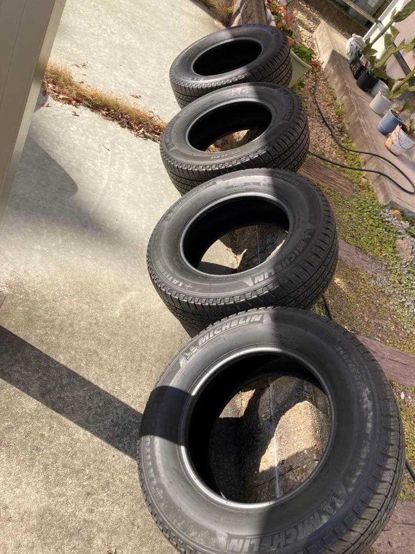 2022年製 265/65R17 MICHELIN LATITUDE 4本