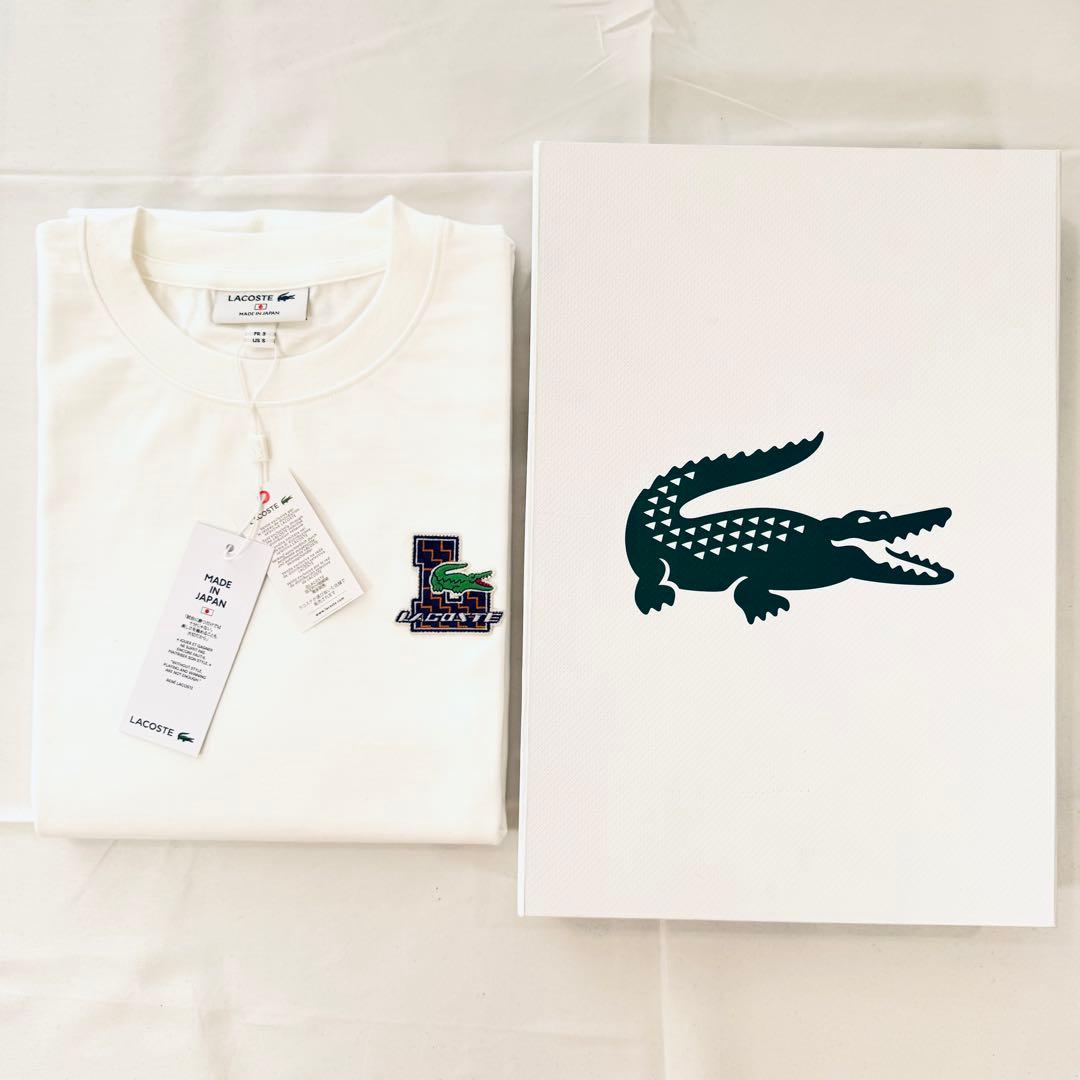 新品 未使用LACOSTE ラコステ Tシャツ 日本製 M サイズ相当