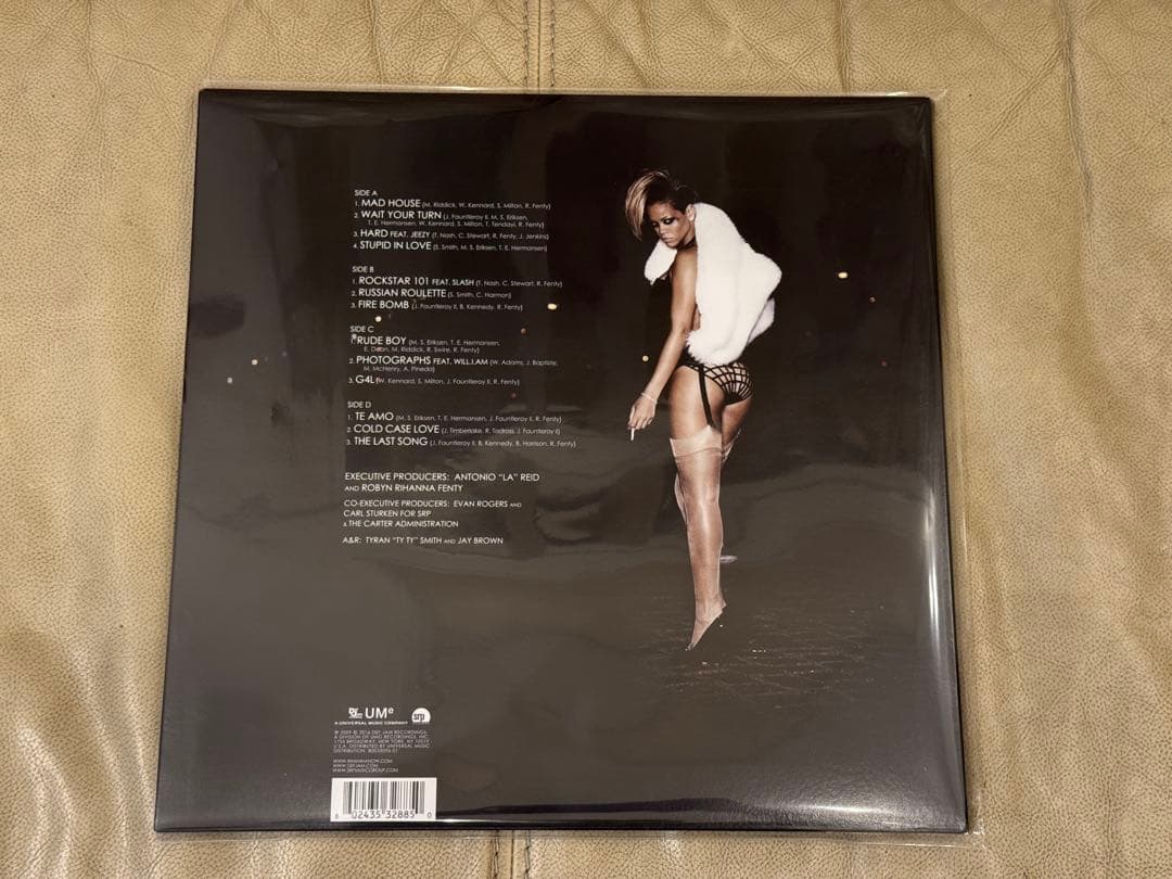 Rihanna LP Color Vinyl 1st〜4thアルバム 4枚セット