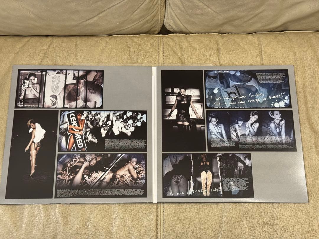 Rihanna LP Color Vinyl 1st〜4thアルバム 4枚セット
