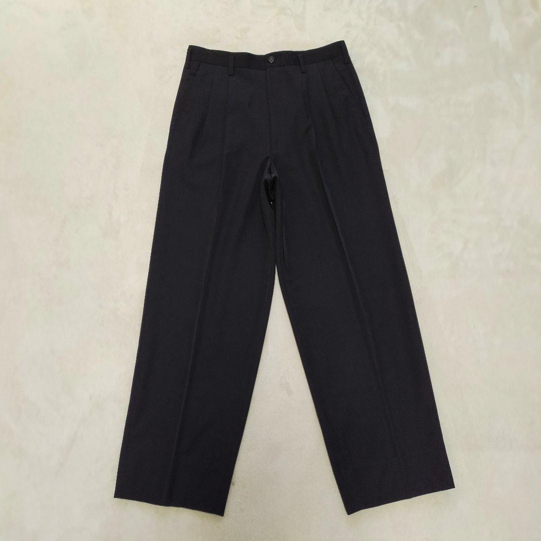 美品　80S 90S　Y'S　黒無地　2Bスーツ　セットアップ