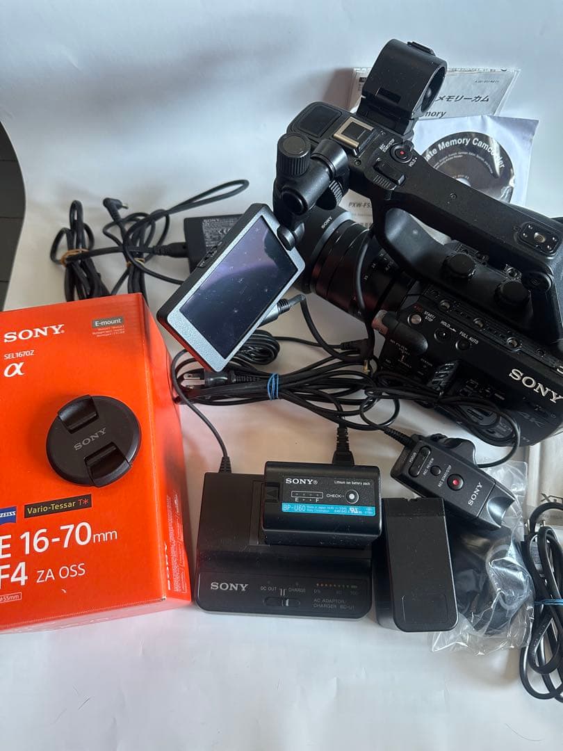 パピコさま専用　SONY カムコーダー PXW-FS5 等一式