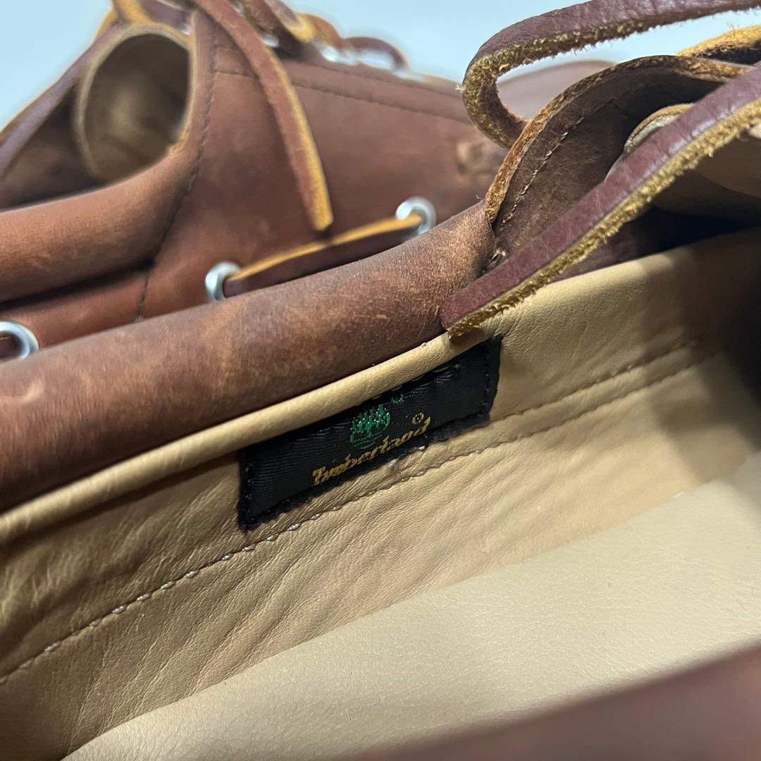 Timberland ティンバーランド モカシンデッキシューズ レザー29cm
