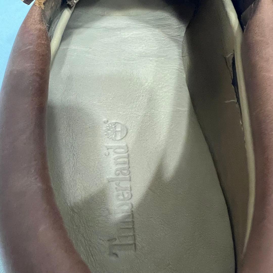 Timberland ティンバーランド モカシンデッキシューズ レザー29cm