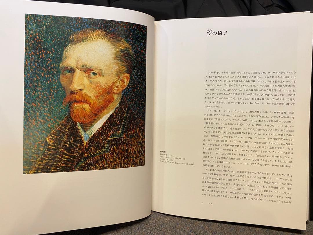 G873 ゴッホ全油彩画、第一 ニ巻