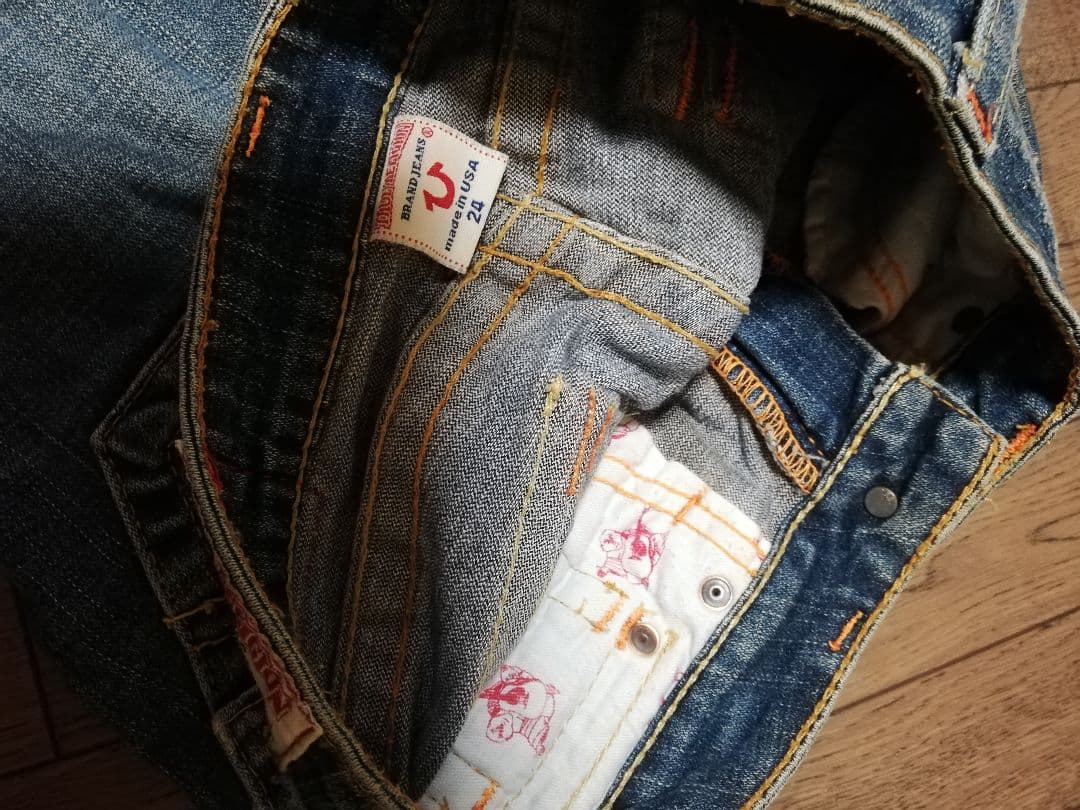 値下げ中　True Religion フレアデニム　size24