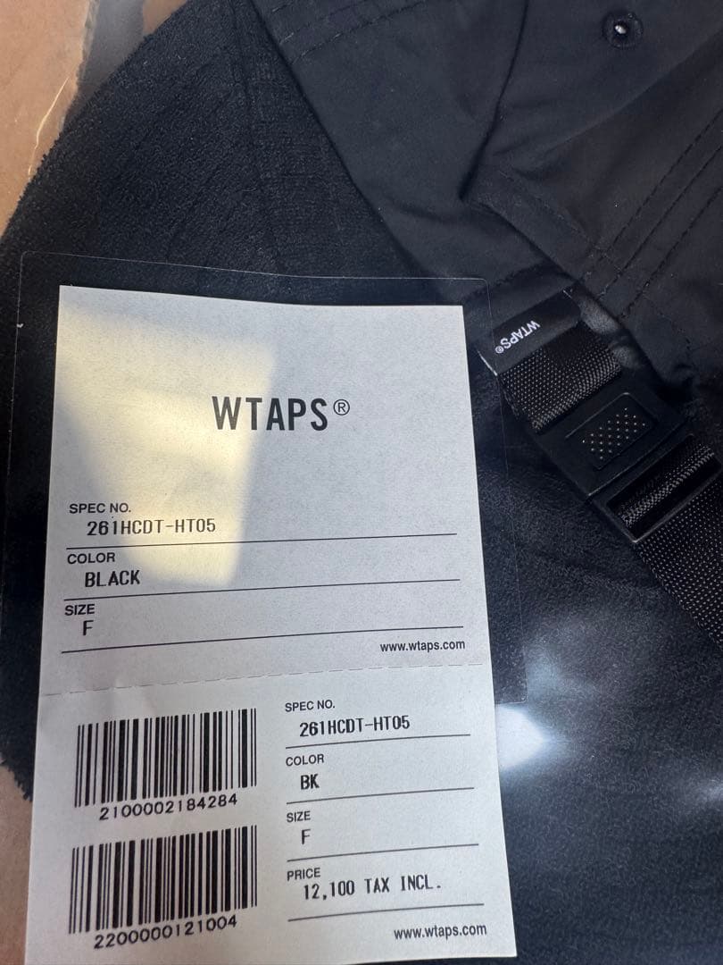 wtaps 26ss T-6M 01 / CAP / NYLON. ブラック