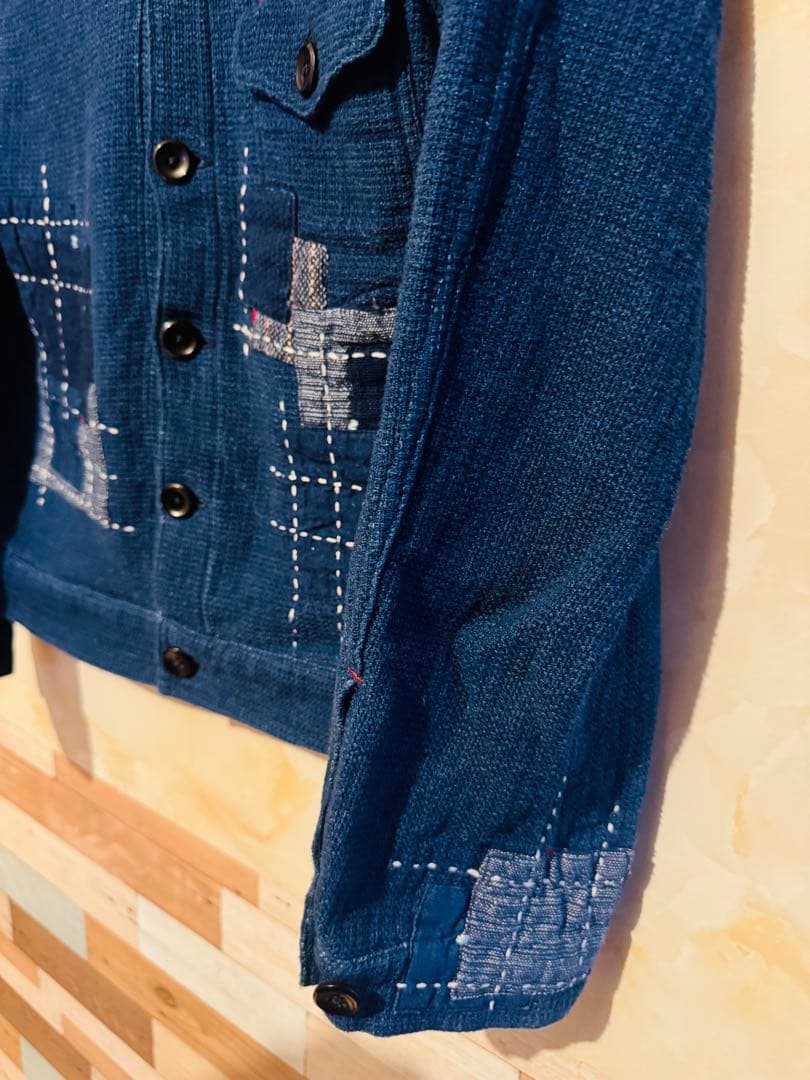 ☆★GAIJINMADE✨タグ付き刺繍入り　コットンカジュアルシャツMサイズ★☆