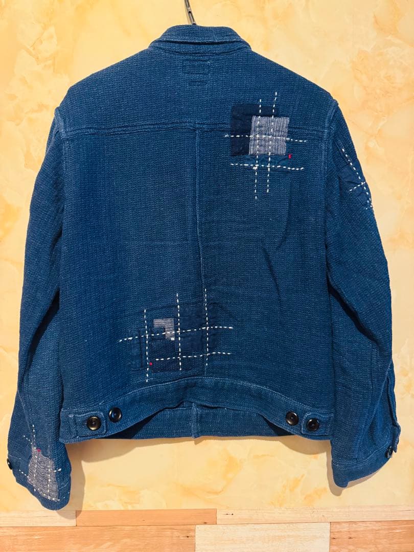 ☆★GAIJINMADE✨タグ付き刺繍入り　コットンカジュアルシャツMサイズ★☆