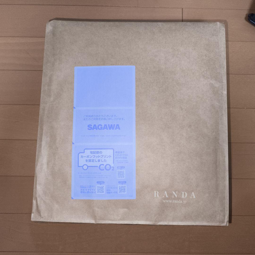【美品】RANDA ロングブーツ 黒 25.5センチ