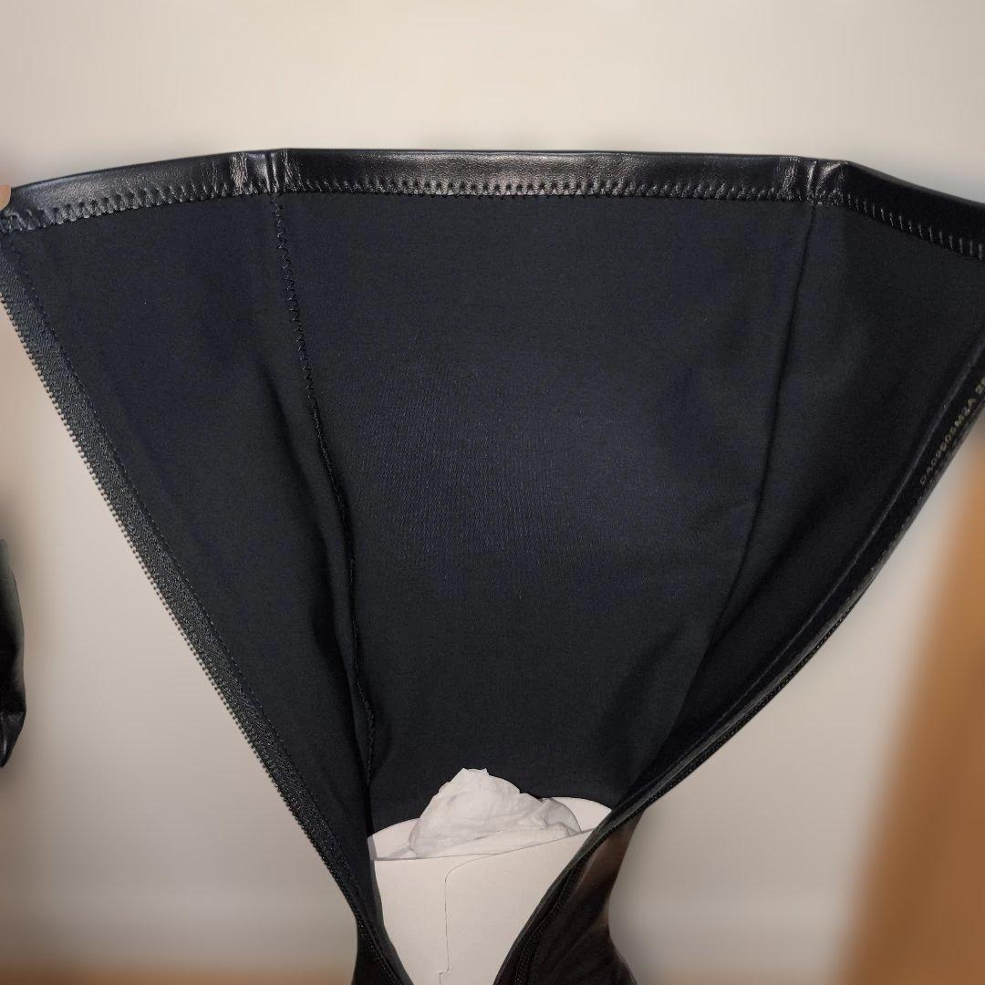 【美品】RANDA ロングブーツ 黒 25.5センチ