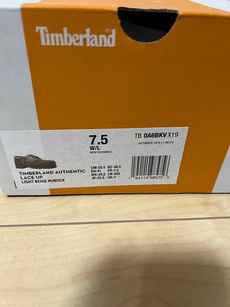 【新品／未使用】Timberland nonnative 3 EYE