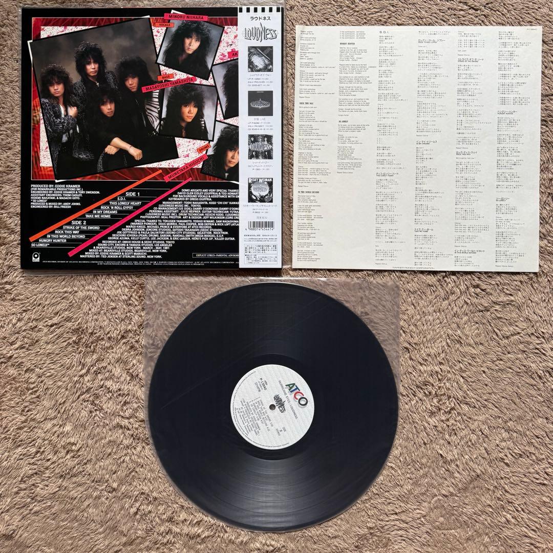LOUDNESS レコードセット　LP【バラ売り可能】