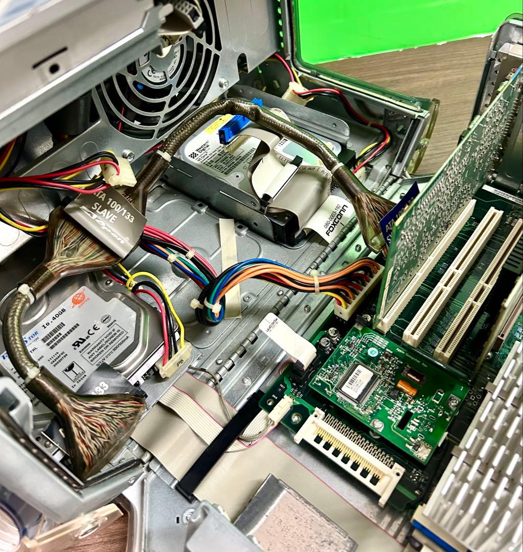 動作商品　Apple power Mac Ｇ4 AGPグラファイトとキーボードと