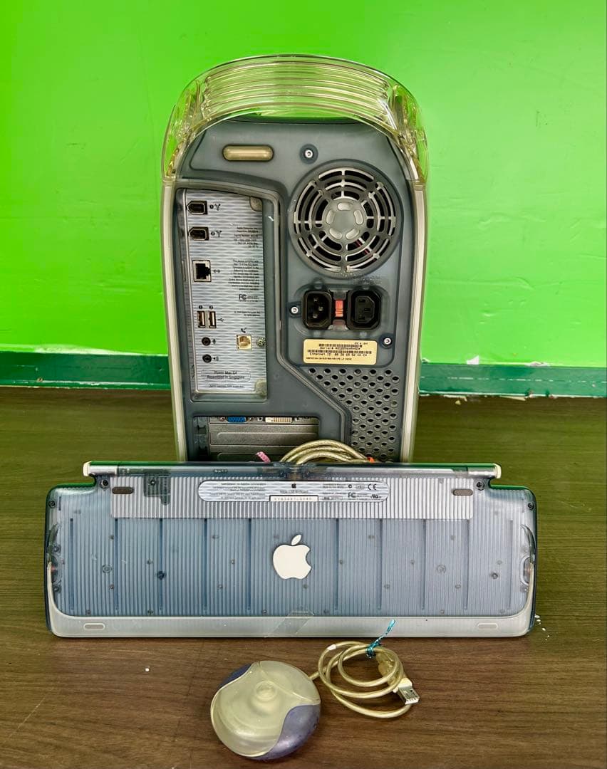 動作商品　Apple power Mac Ｇ4 AGPグラファイトとキーボードと