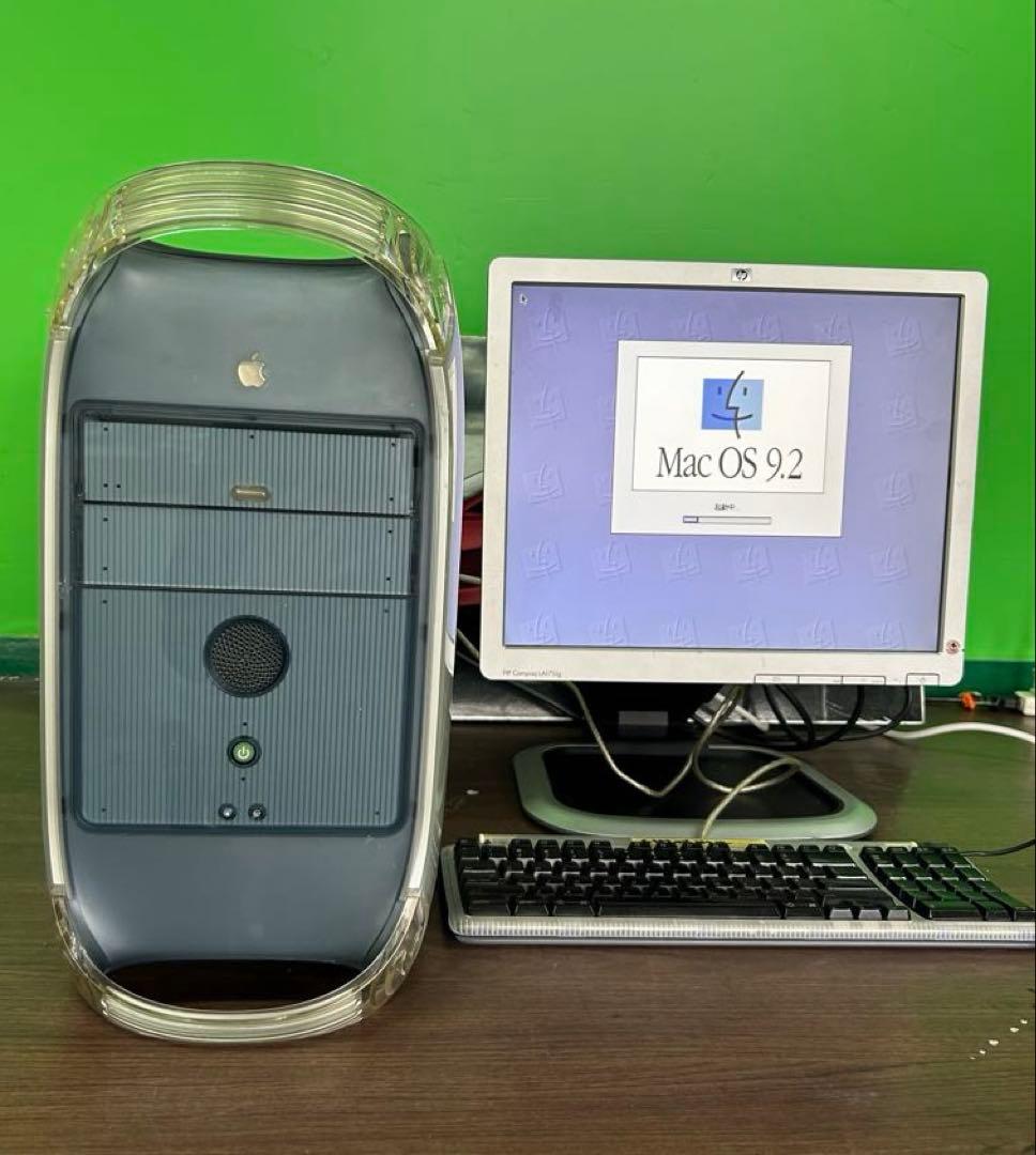 動作商品　Apple power Mac Ｇ4 AGPグラファイトとキーボードと
