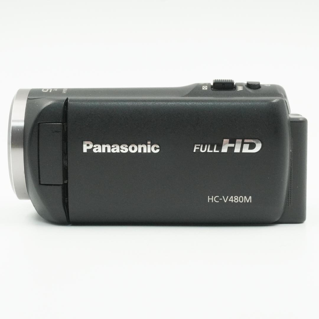 ■美品■ PANASONIC HC-V480M ビデオカメラ ブラック #387
