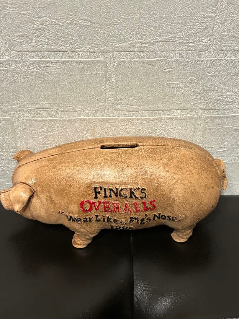 FINCKS OVERALLS フィンクス オーバーオールズ ビンテージ　貯金箱