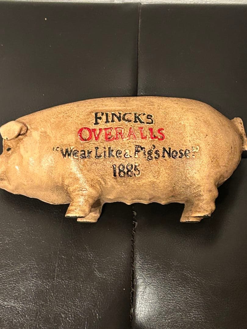 FINCKS OVERALLS フィンクス オーバーオールズ ビンテージ　貯金箱