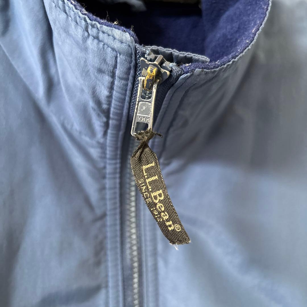 【美品】L.L. Bean 青　ウォームアップJKT