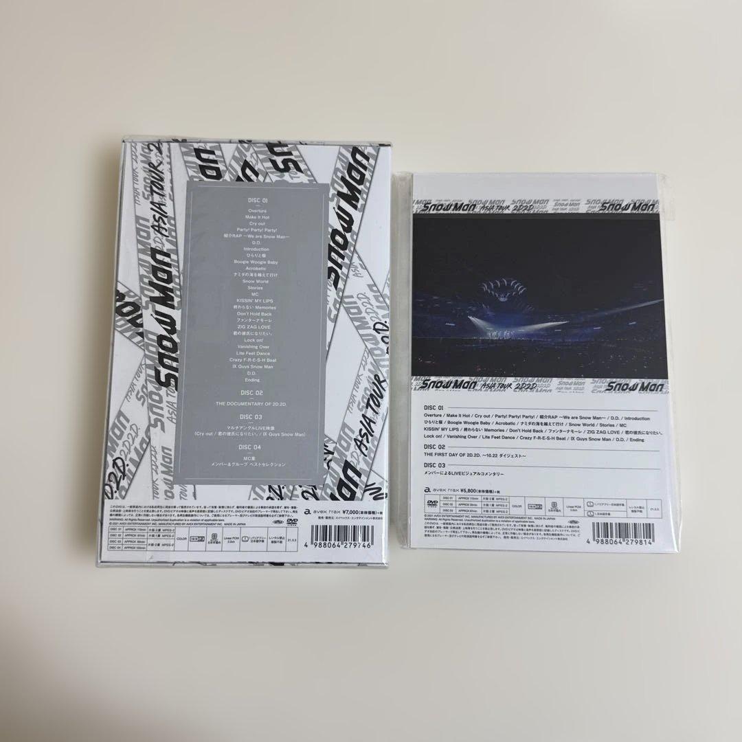  Man ASIA TOUR 2D.2D. 初回盤、通常盤セット