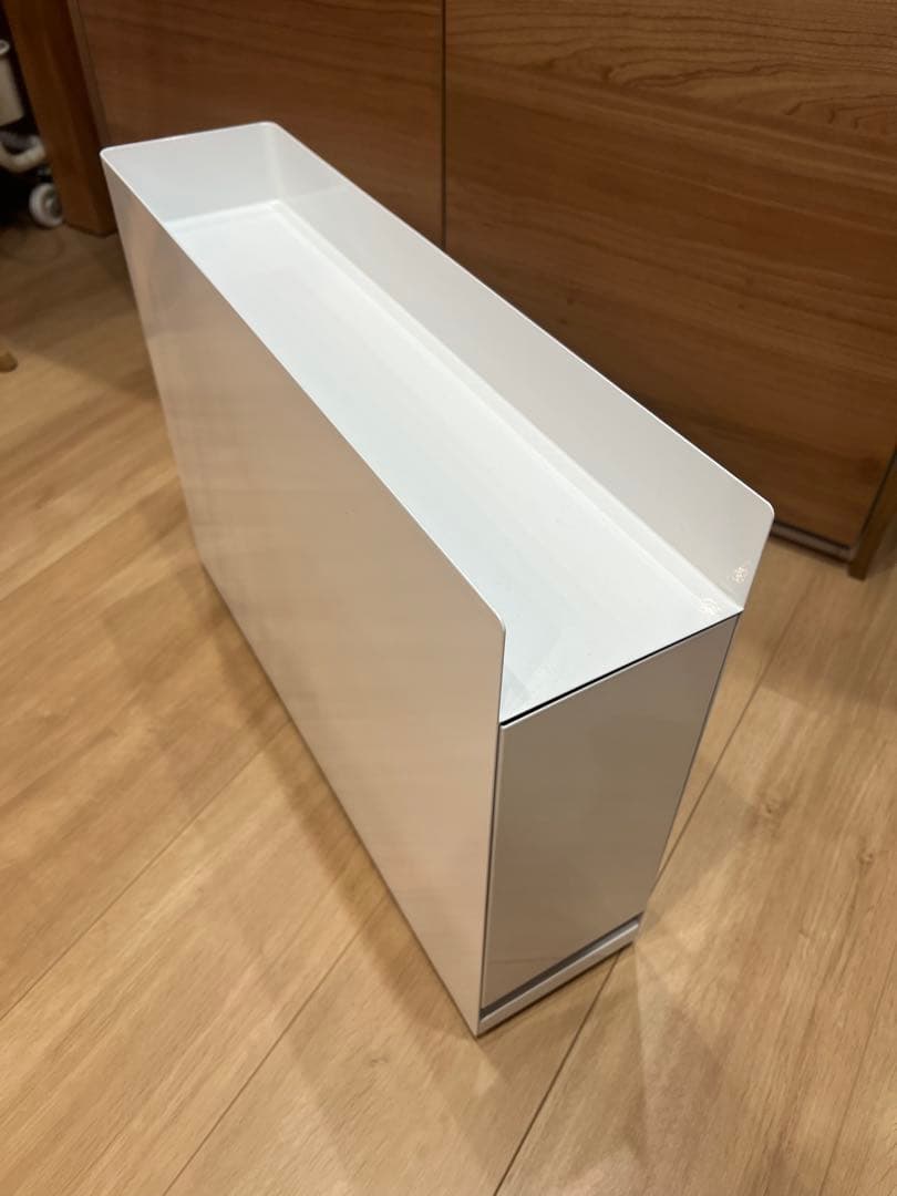 美品 tower 隠せる調味料ラック 山﨑実業 マグネット対応 ホワイト タワー