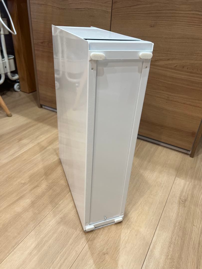美品 tower 隠せる調味料ラック 山﨑実業 マグネット対応 ホワイト タワー