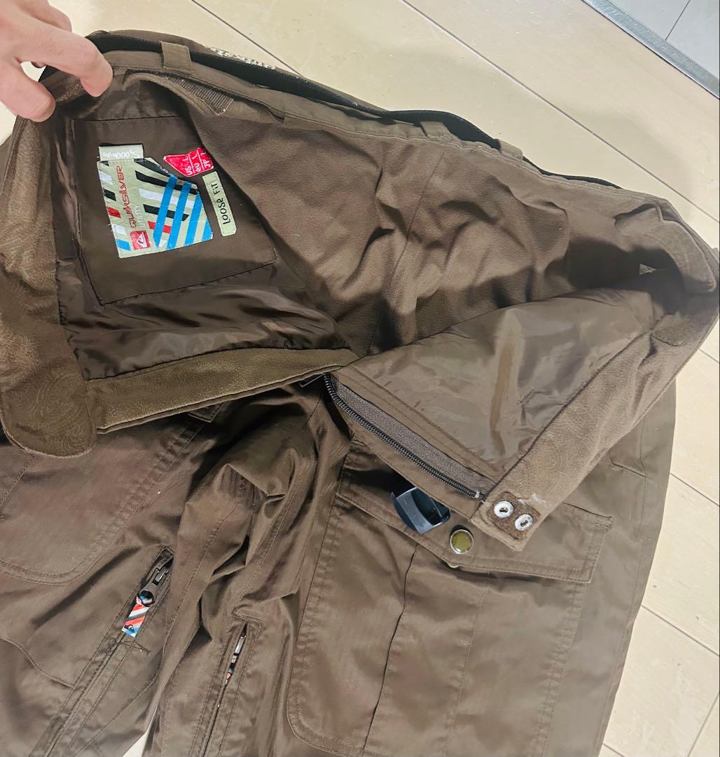 QUIKSILVER × mistral 高機能スノーボードウェア