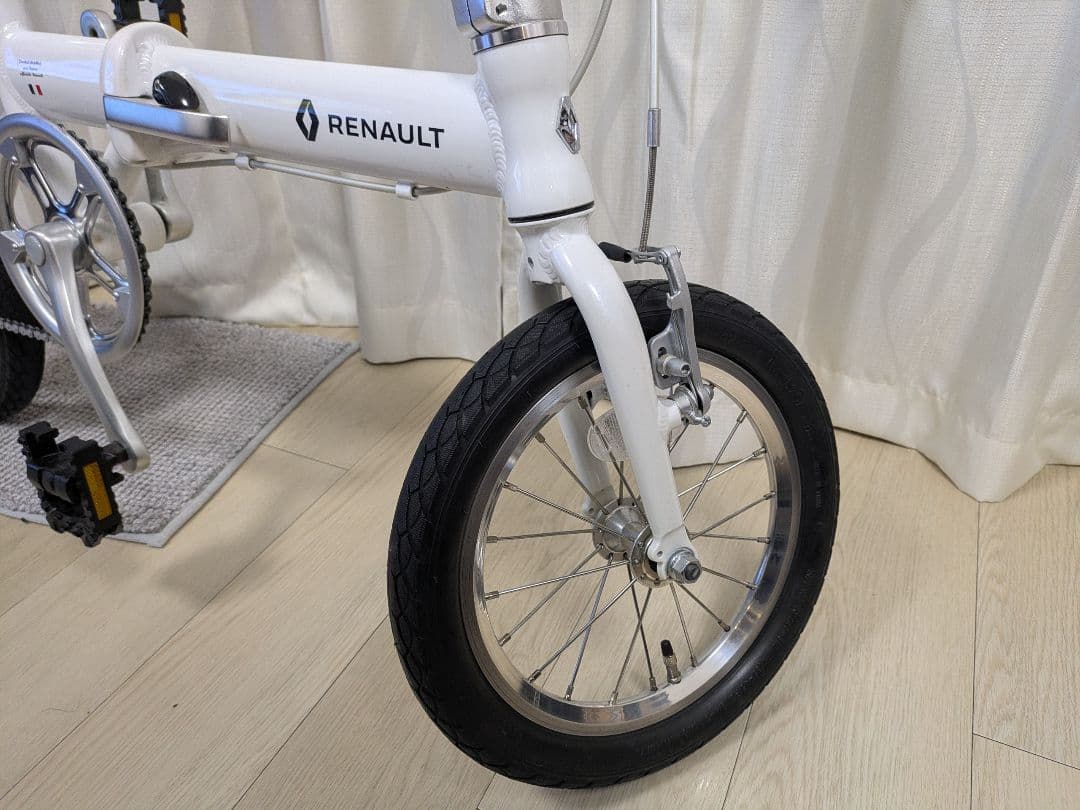 RENAULT LIGHT 8 折りたたみ自転車 ホワイト