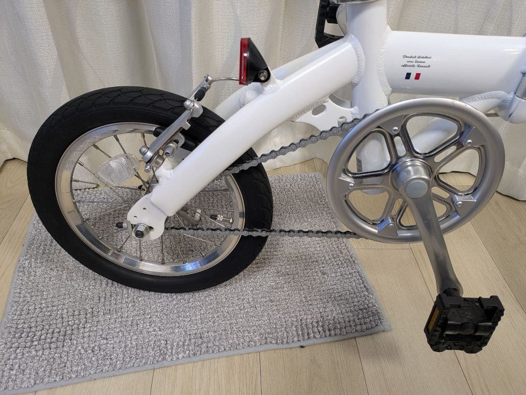 RENAULT LIGHT 8 折りたたみ自転車 ホワイト