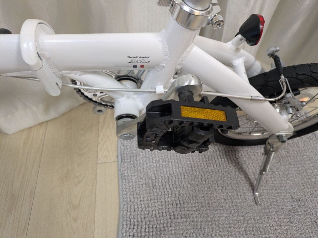 RENAULT LIGHT 8 折りたたみ自転車 ホワイト