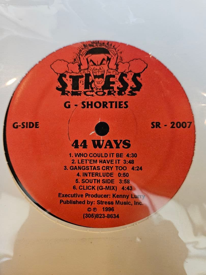 洋楽 G - Shorties 44 WAYS 1lp