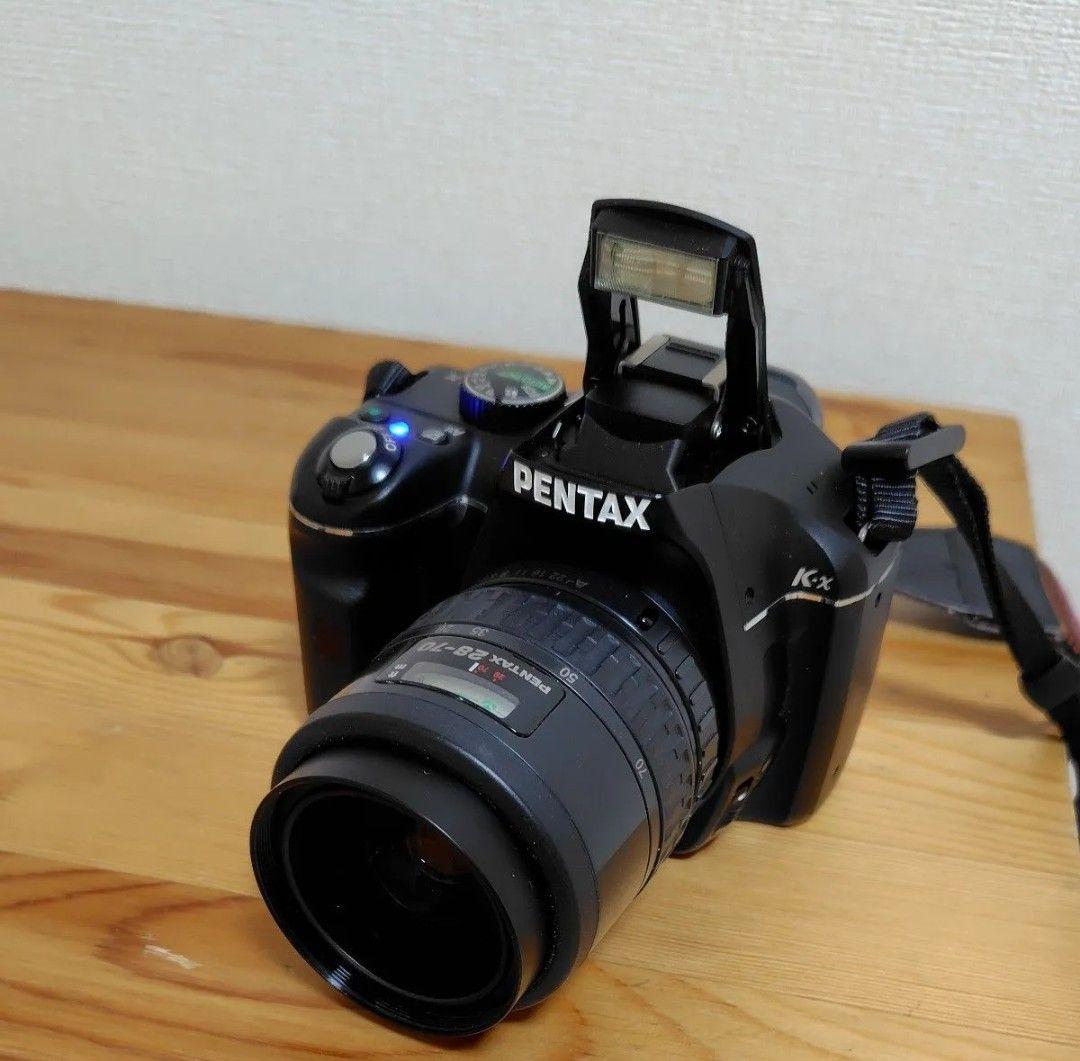 PENTAX 一眼レフデジタルカメラ　k-x 交換レンズ３本セット