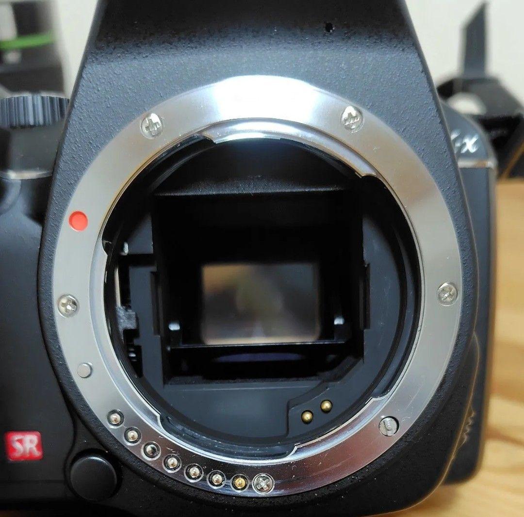 PENTAX 一眼レフデジタルカメラ　k-x 交換レンズ３本セット