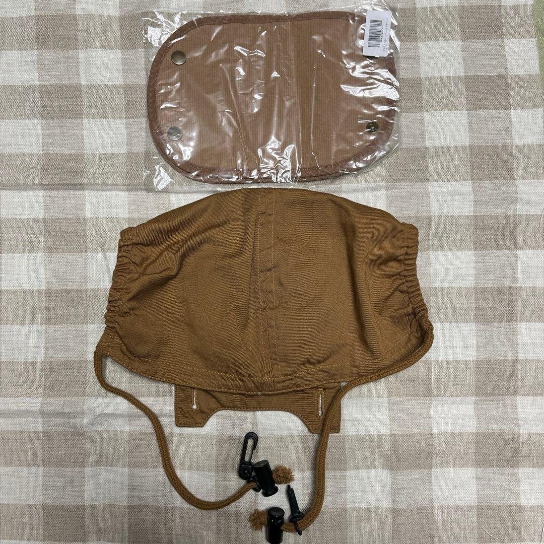 【美品】CUSE BERRY 抱っこ紐　カーキ　前開き