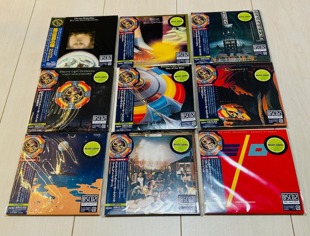 ELO エレクトリック・ライト・オーケストラ 紙ジャケ 全17タイトル（見本盤）