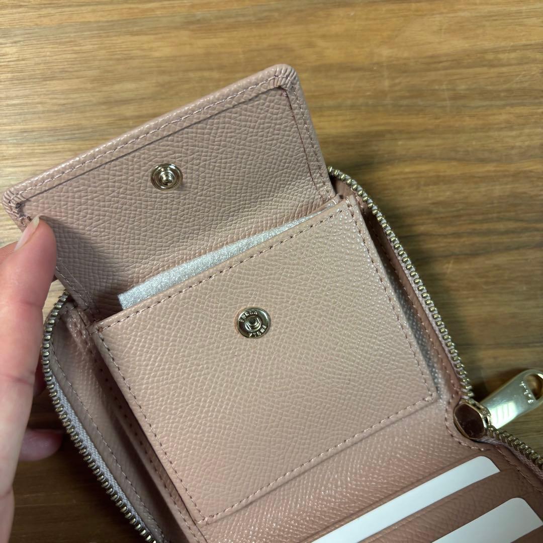 未使用◇FURLA◇フルラ◇折財布◇ラウンドジップ折財布◇ピンク
