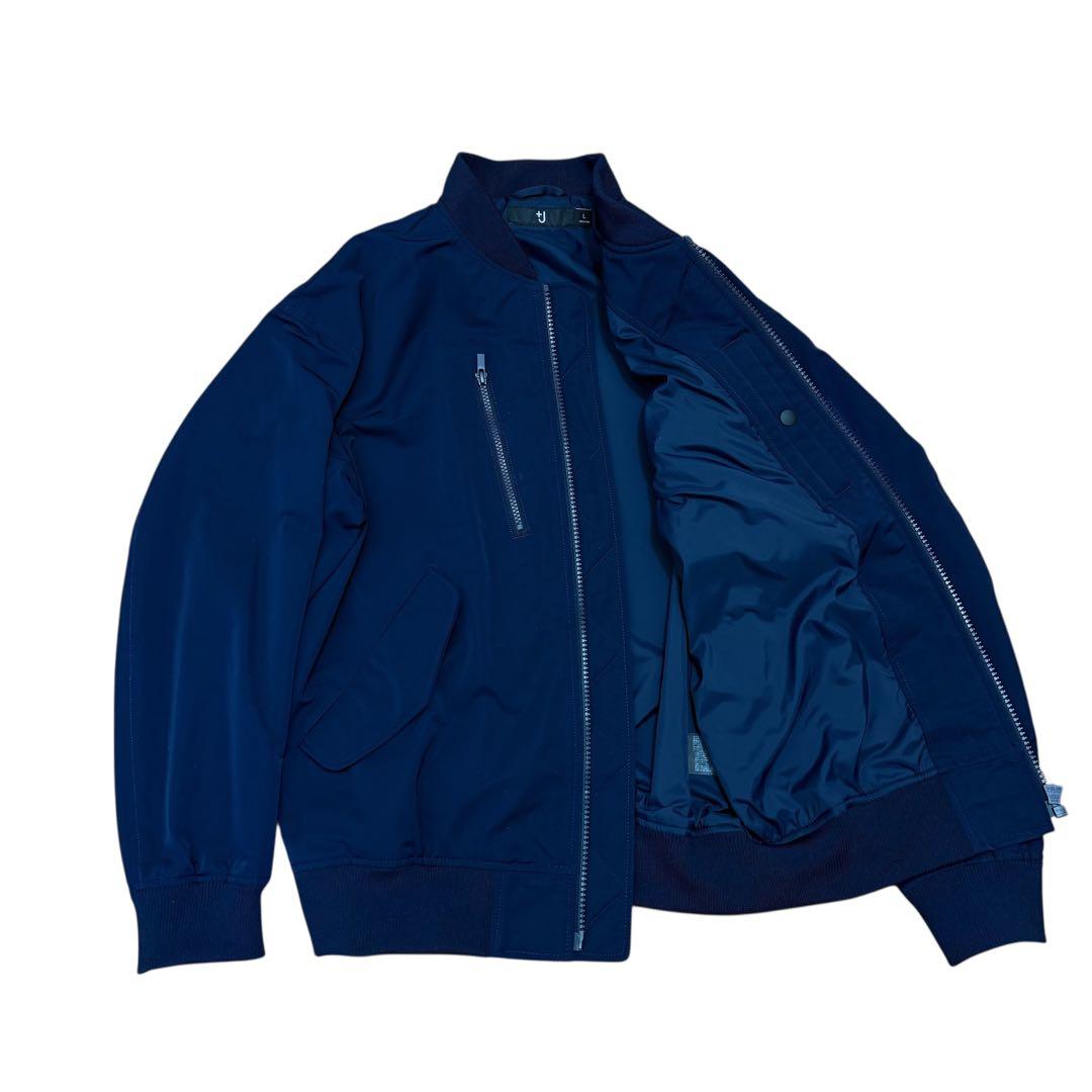 UNIQLO ＋J SSシーズン オーバーサイズMA-1 ネイビー　Lサイズ