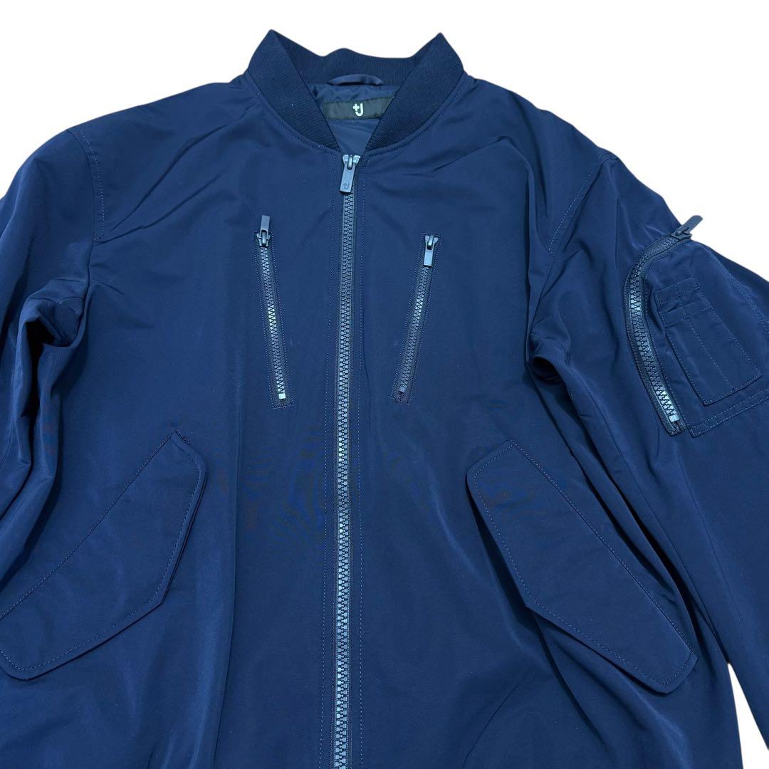 UNIQLO ＋J SSシーズン オーバーサイズMA-1 ネイビー　Lサイズ