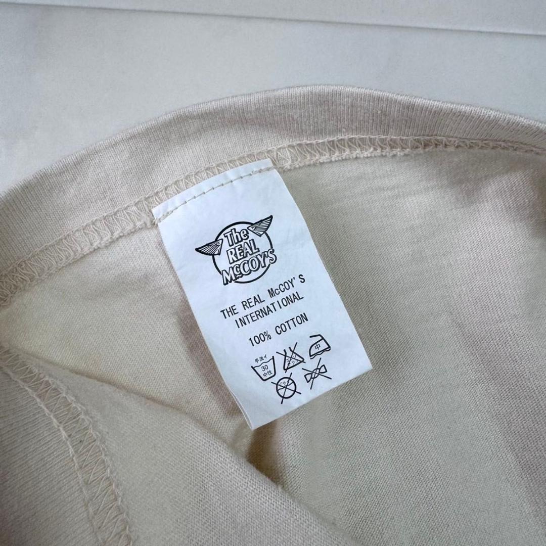 リアルマッコイズ マーメイド リンガー Tシャツ 38サイズ(M) 米海軍