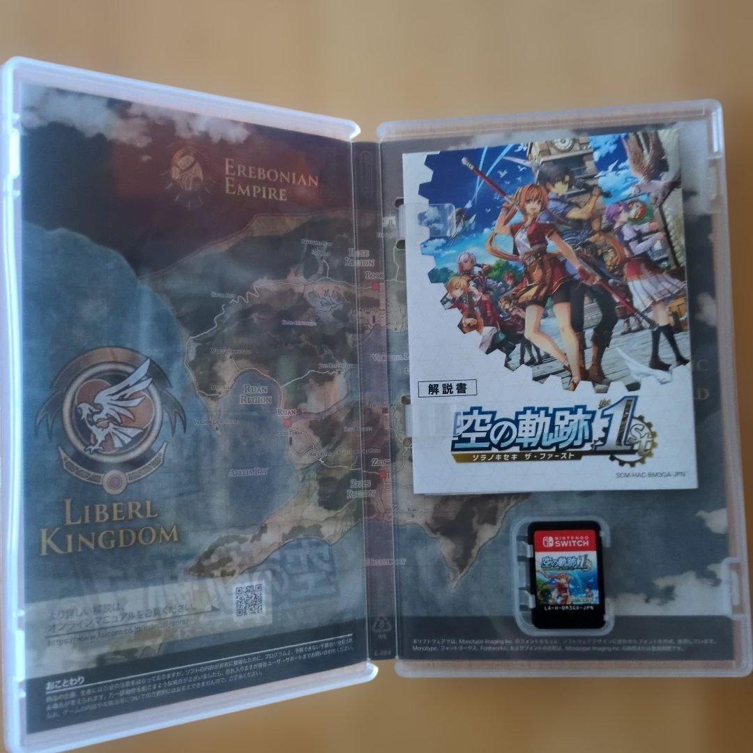 Nintendo Switch版　空の軌跡 the 1st コード未使用