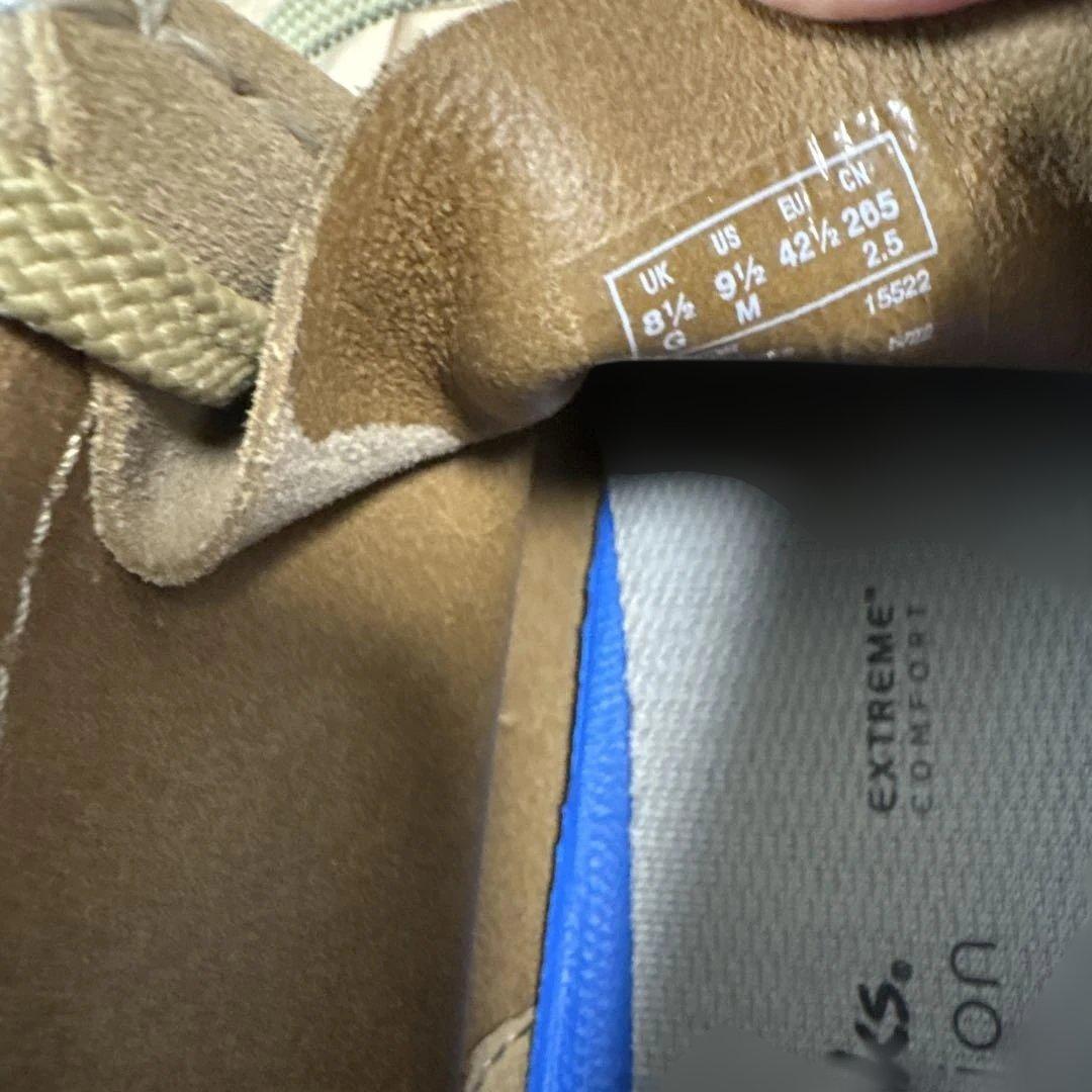 クラークス スエード モカシンシューズ