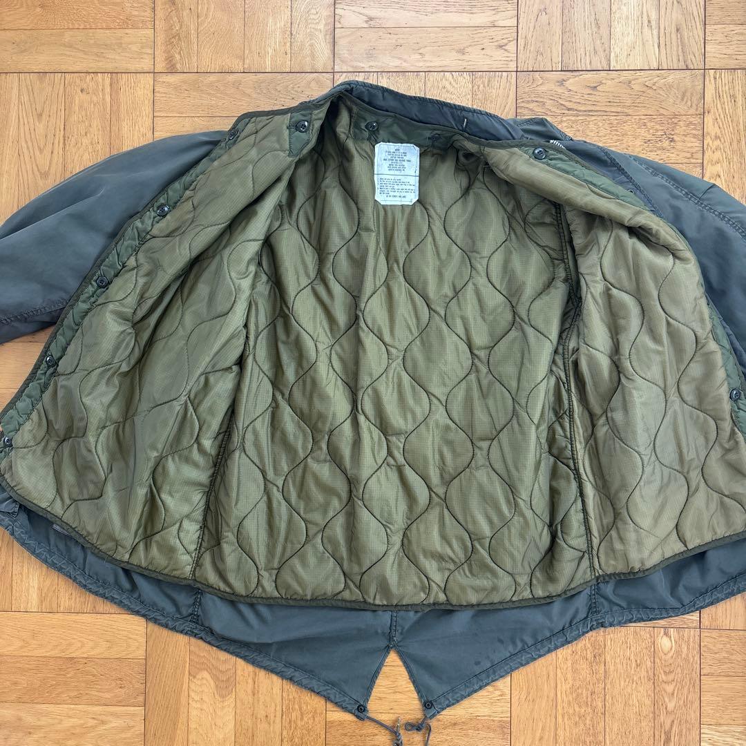 ビンテージ m65 フィッシュテール lead 後染めレショップ comoli