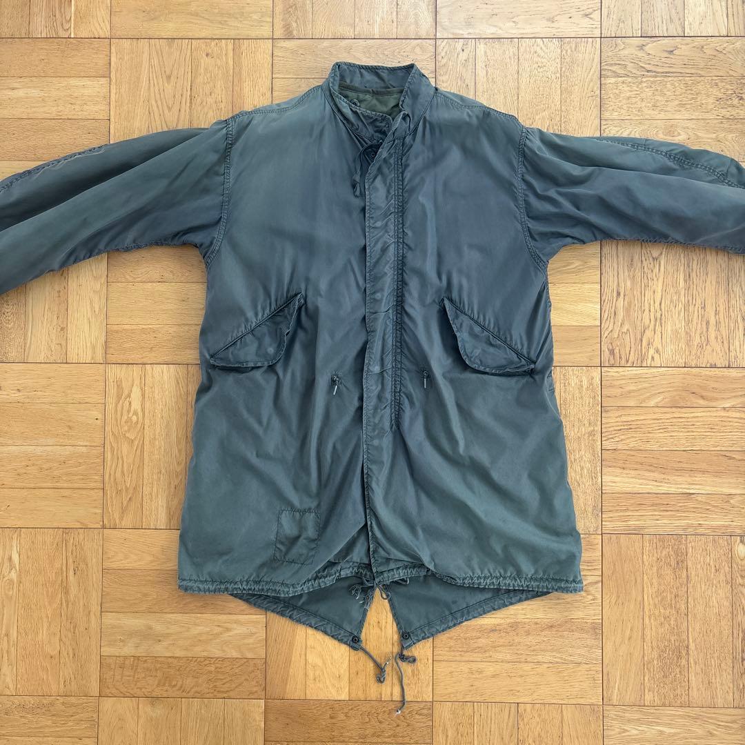 ビンテージ m65 フィッシュテール lead 後染めレショップ comoli