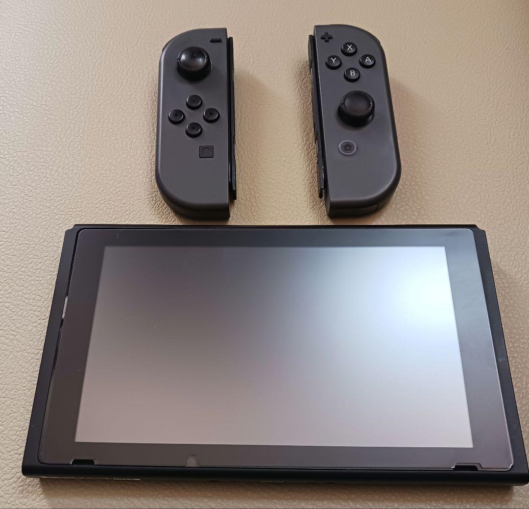 む*た様 Nintendo Switch グレー 本体 付属品あり 美品 ソフト