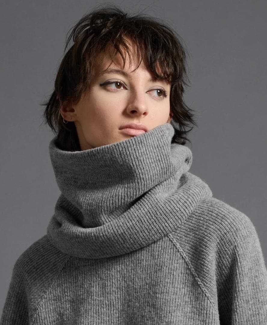 COGTHEBIGSMOKE KAI SNOOD ライトグレー