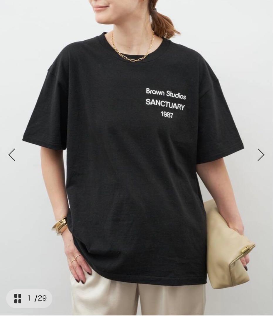 ドゥーズィエムクラス　BRAWN ブラウン　ロゴTシャツ　ブラック　新品未使用