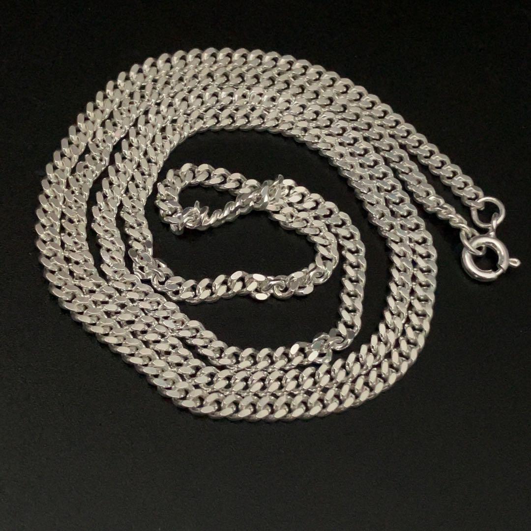 【幅3mm55cm】喜平 ネックレスチェーン シルバー925 キヘイ 2484