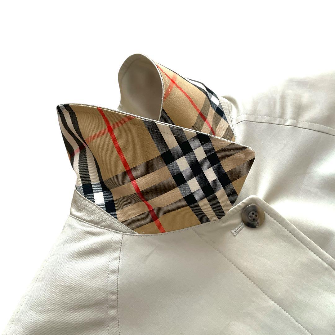 美品 Burberry バルマカーンコート ベージュ 特注品 金タグ ライナー付