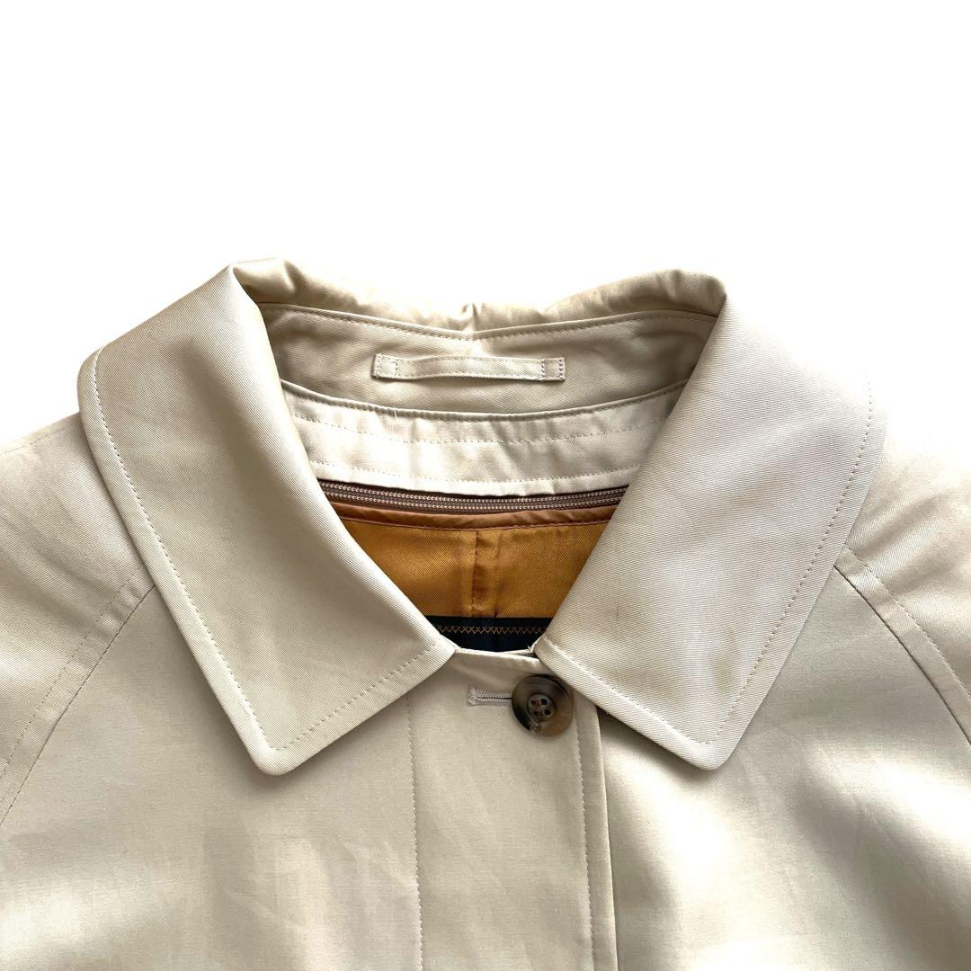 美品 Burberry バルマカーンコート ベージュ 特注品 金タグ ライナー付